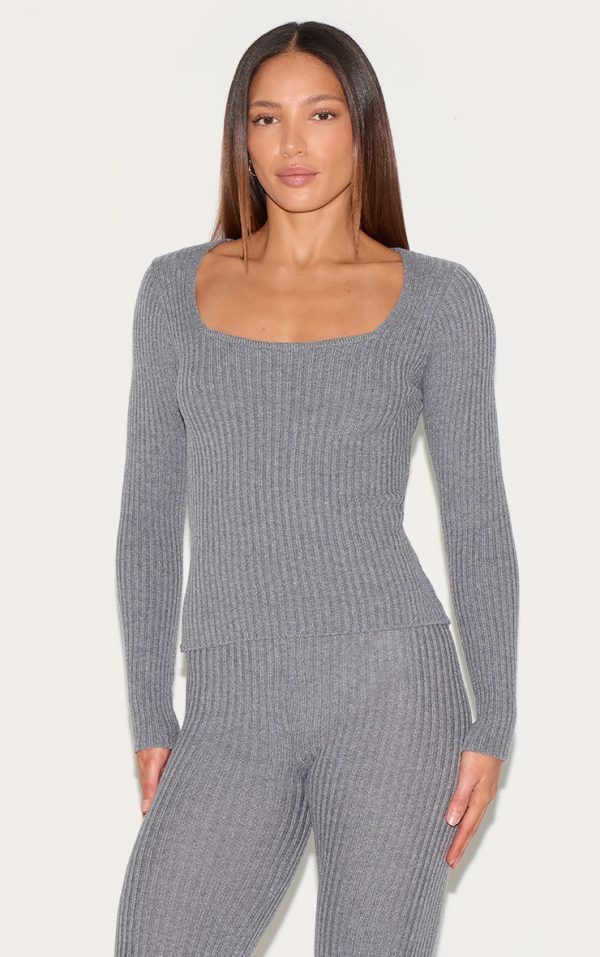 59f533157d4d12ae0741fa53af860fba42fcdffe_CNM5186_1_tall_charcoal_rib_knit_square_neck_long_sleeve_top