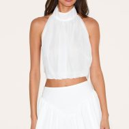 5a08720df4d6caa1c73d4e467671397b536def0c_CNL9785_1_white_bubble_hem_chiffon_long_top-1