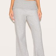 5a301c9ce7cd1ad906b25a2196e55e4c60e97563_CNM2869_2_grey_marl_super_soft_foldover_waist_flare_lounge_trousers