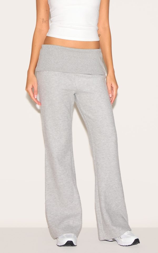 5a301c9ce7cd1ad906b25a2196e55e4c60e97563_CNM2869_2_grey_marl_super_soft_foldover_waist_flare_lounge_trousers