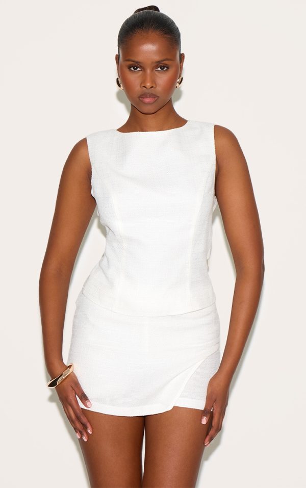 5c93c8d2cf6ee3f6fab9eecc7599f8120b2c1c80_CNM1813_2_white_boucle_tie_back_long_top