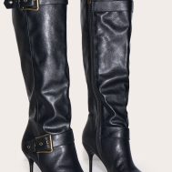 5d8837b016bb81ff80c3dbd88adcecb6092c335f_CNL6663_2_black_pu_knee_high_point_toe_buckle_high_stiletto_knee_high_boots