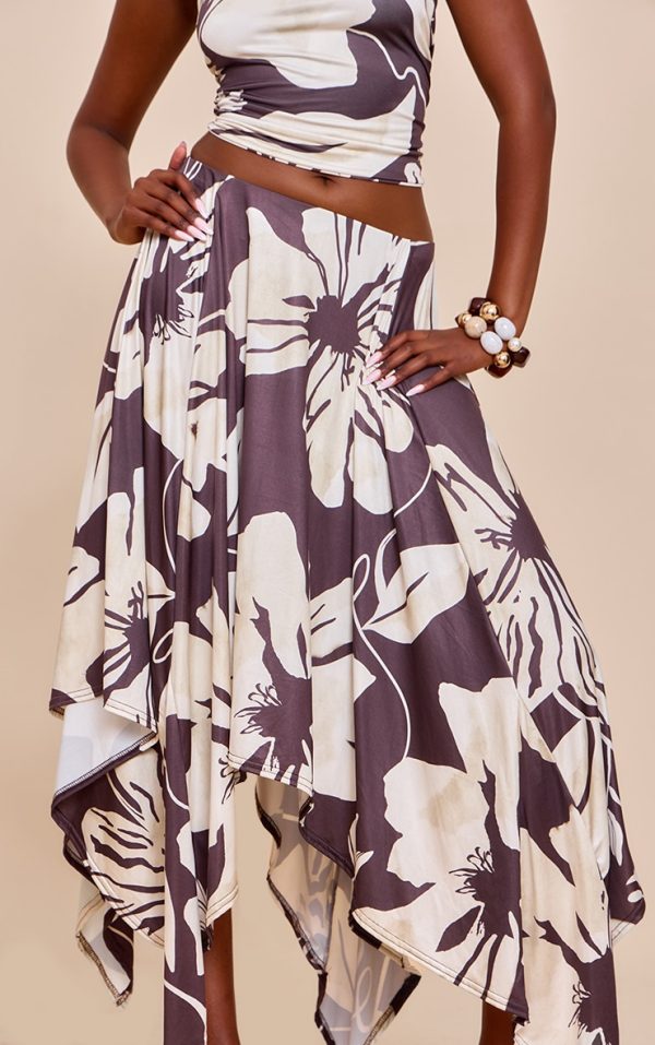61012e62d9c8fc2fd92ed31c996963ef11f23e85_CNN4746_4_brown_floral_print_slinky_asymmetrical_hem_maxi_skirt
