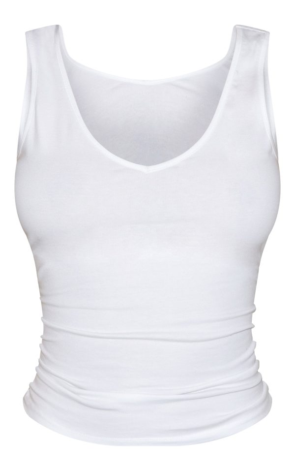 629d6a4577edaa013bfd8496c4a02890dee8d64e_CNM9501_5_white_soft_cotton_v_neck_vest_top