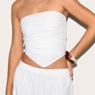 6542ebb2ab739e566f1b8206c5b33676bb3f81f8_CNM5645_4_tall_white_cotton_poplin_ruched_front_crop_top