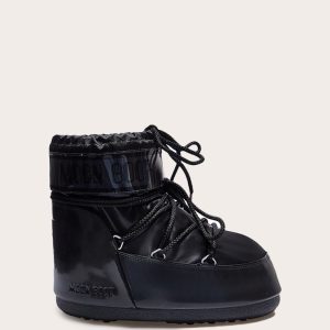 MOON BOOT Black Low Glance