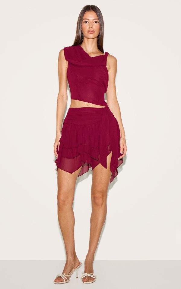 6748477de22b36eddba293a91d0cf3d68fb69bdd_CNM6169_1_wine_chiffon_frill_detail_mini_skirt