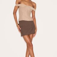 6869208c12f35be763ee3d61792d065ca2d70246_CNM1483_3_brown_peach_skin_striped_bardot_long_top-1