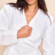 6be37c457f0b4956de7e503aa1fa8fcfdf32c515_CNM6065_4_white_premium_linen_tailored_cocoon_sleeve_cinched_blazer
