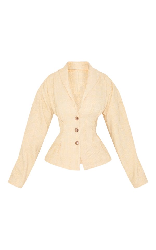 6ccf03d4a651516f38b3de81b2e7462aafdd9023_CNM0961_5_shape_vanilla_premium_buckle_cinched_cocoon_sleeve_hammered_button_blazer
