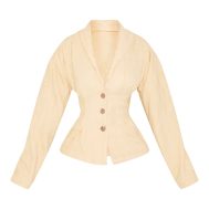 6ccf03d4a651516f38b3de81b2e7462aafdd9023_CNM0961_5_shape_vanilla_premium_buckle_cinched_cocoon_sleeve_hammered_button_blazer
