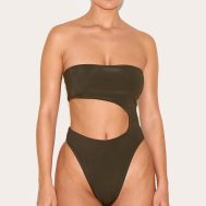 6d5d6f06ce890fdc63e14f78c7cbe541131f0ad7_CNL5315_1_khaki_bandeau_cut_out_high_leg_swimsuit