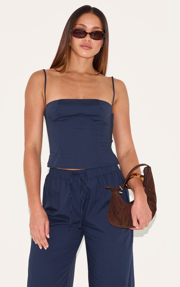 6d9fbf8d55a9f0703364e94b51fcf24c1842ccc5_CNM4595_1_tall_navy_square_neck_woven_crop_top