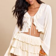 6e3e05b6a6e0a9aa838ec4be1acda4ef2704dde5_CNM3232_4_butter_yellow_cheesecloth_ruffle_mini_skort