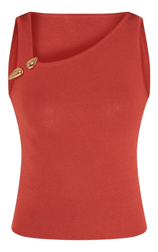 6e780083a89d09c67839db8cbba90624f643e0d7_CNL7644_5_rust_fine_knit_gold_trim_asymetric_neckline_top