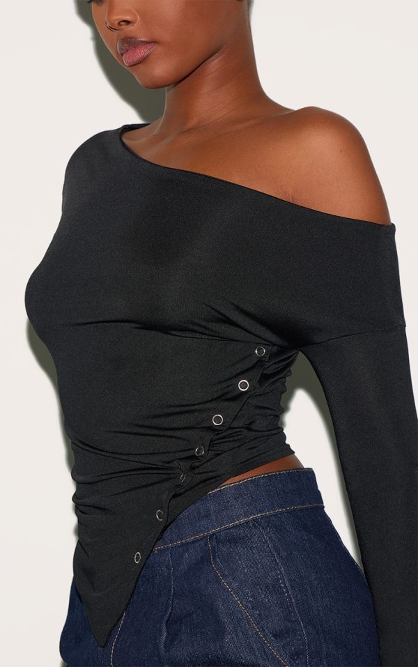 6f3ae1e1feed4f41bbd04bb859d0e33ebb07663d_CNL4698_4_black_slinky_asymmetric_neck_popper_detail_long_sleeve_top