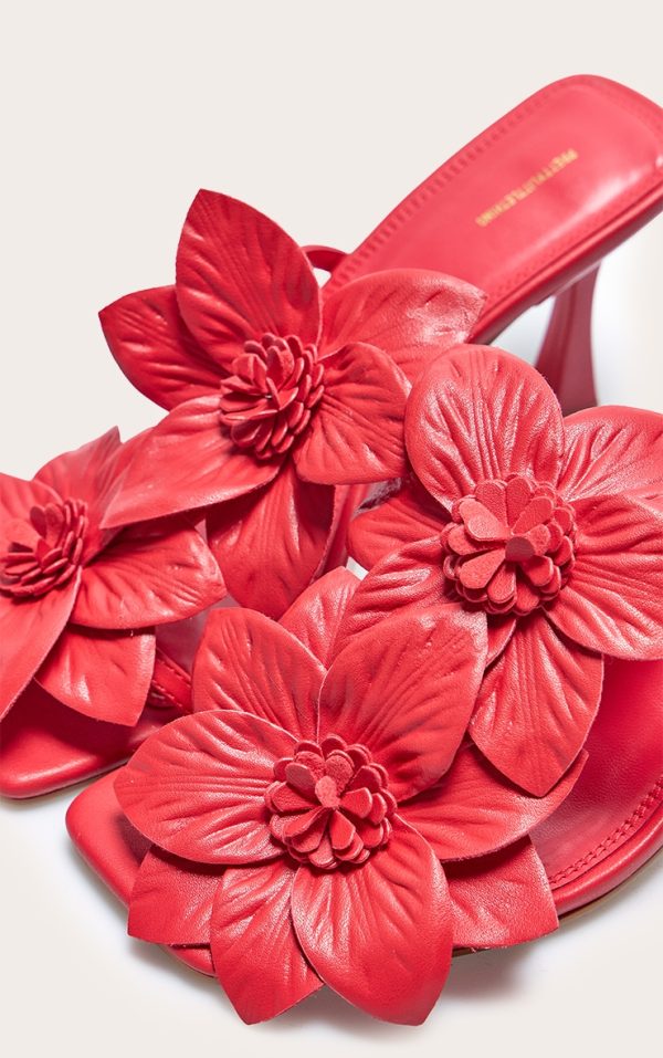 6f77eea0b1d2fcb268c3b484be2aeedc91525b1d_CNL6788_4_red_pu_square_toe_multi_flower_detail_mid_stiletto_heeled_mules