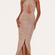 71efb57793d14e0dab016395a1f1899a5869cd22_CNM8000_1_mushroom_double_layered_cut_out_ruched_maxi_dress