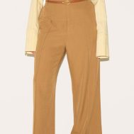 73be86ed3c9d00ecb2575385e03e672e2693ac8e_CNM2500_2_plus_brown_tailored_thick_belted_waistband_detail_wide_leg_trousers