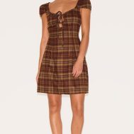 73dfb5fc2cdfc9b1841ef0343f1e2563f89d764e_CNM3452_3_petite_brown_checked_front_tie_mini_dress