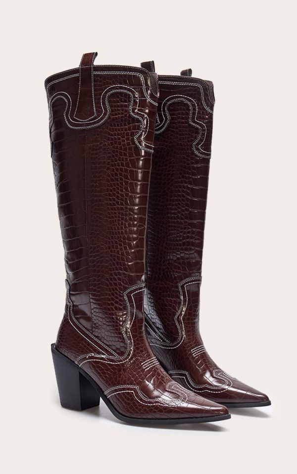 7f002971b41cfb396d25eef50dea4b68e2750845_CNL7084_2_burgundy_croc_pu_point_toe_western_stitch_knee_high_block_heeled_boots