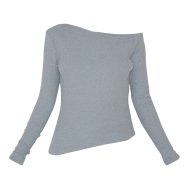 87ddf44052308b28dcbe587828ef6f5129e3a04e_CNM1438_5_grey_soft_touch_rib_asymmetric_long_sleeve_top