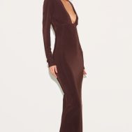 88df0e27dd60c28e74ef3b5ce5257bcde107d34f_CNM8008_3_deep_chocolate_double_layer_deep_plunge_maxi_dress