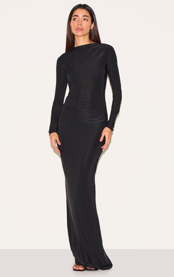 8e5914377c1eb4962cf4b78a9e051ceb64e79b8f_CNM2990_1_black_slinky_long_sleeve_open_back_maxi