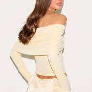 8e88509307518c77fb5787928fb3ce4f805f580a_CNM7971_2_almond_onion_skin_bardot_ruched_top