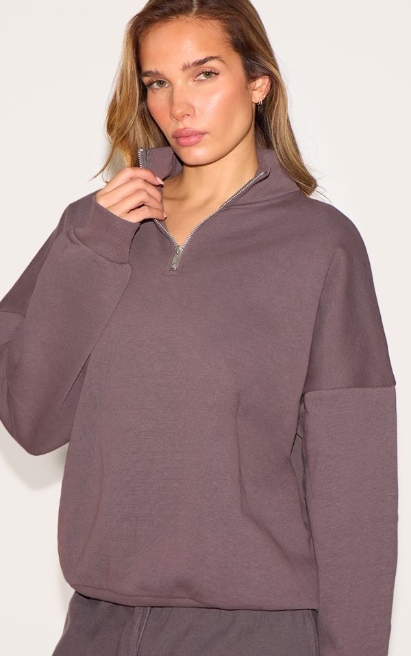91da3a02676d2da7489572c12bb39d689c4b2d04_CNL7430_4_charcoal_premium_high_neck_quarter_zip_oversized_sweatshirt