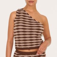 93cc86de974fa7270dcefc1ae9a4e154b5f004b9_CNN1078_1_petite_chocolate_knitted_one_shoulder_striped_long_fitted_top