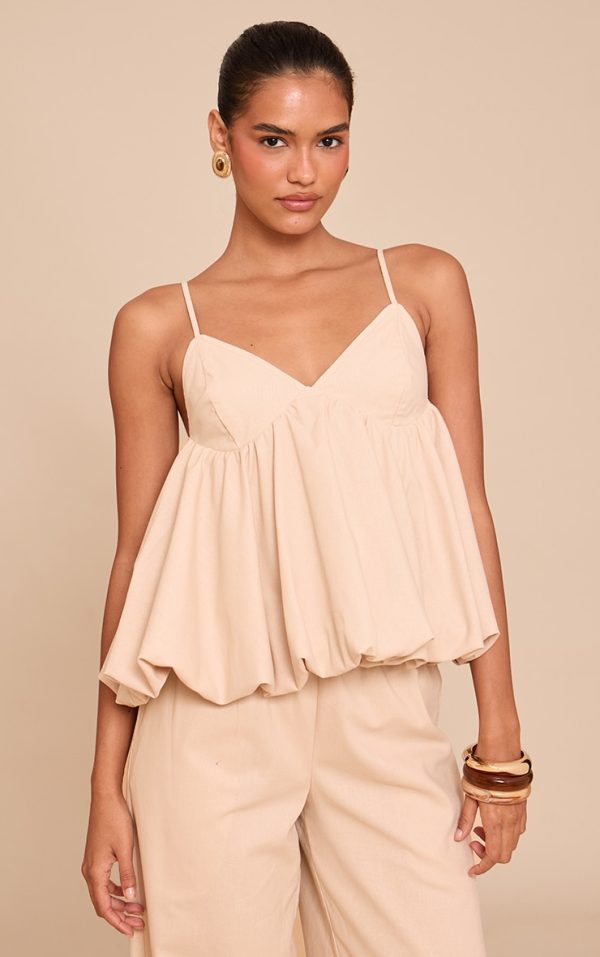 9470ef1c75f3bca53ba56b8197193f158a067f5f_CNM8872_1_sand_strappy_puffball_cami_top
