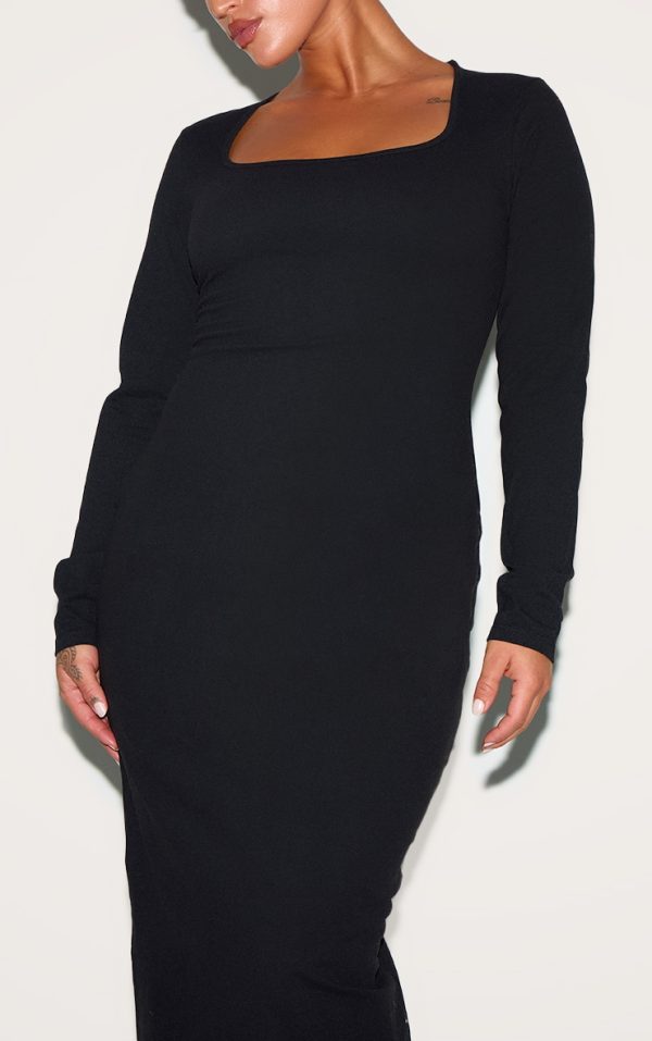 976b1890e9efd8add6db6577b63d5ec53b6aded0_CNM0822_4_plus_black_contour_sculpt_square_neck_midaxi_dress
