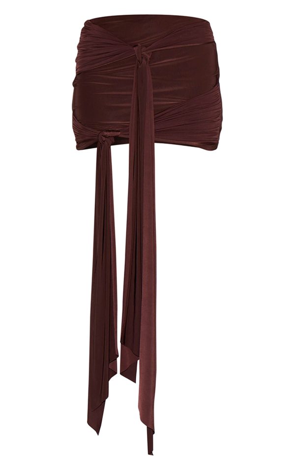 99501dd09caa7f06cf806efddcc13afa6710ec62_CNM7958_6_chocolate_double_layer_slinky_knot_detail_mini_skirt
