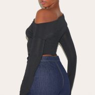 9e0ae3cd7a4e370dd0ef50db8edeff9a7fb8035b_CNL4698_2_black_slinky_asymmetric_neck_popper_detail_long_sleeve_top