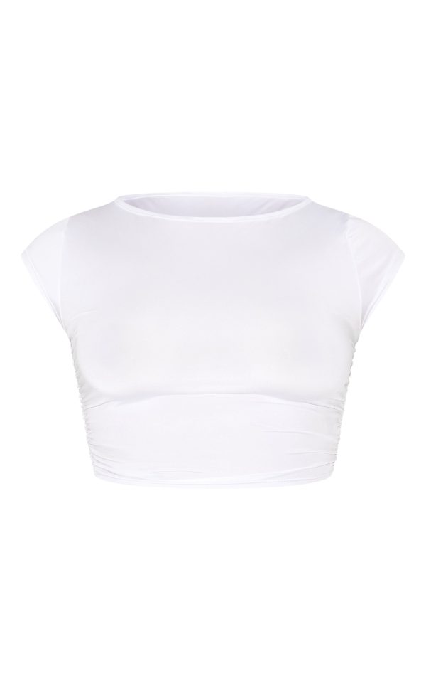 a19f3c58fdc329183a1ff9dffb94e47a2a3963ff_CND5250_5_shape_white_slinky_ruched_side_t_shirt