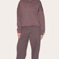 a21cd9413d2ab387e019a879c69d189a07829c7e_CNL7430_3_charcoal_premium_high_neck_quarter_zip_oversized_sweatshirt