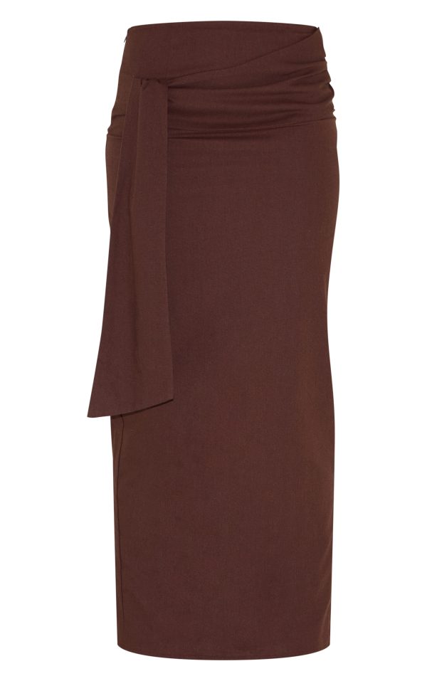 a382b832f2048c5a0a595a4d83ffe930a434c80f_CNM4454_5_tall_chocolate_woven_drape_detail_midaxi_skirt