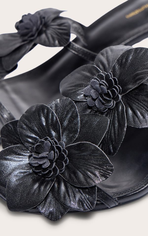 a3da9afc0ccdb7c05248feb942ab30ddb623795a_CNL6787_4_black_pu_square_toe_multi_flower_detail_mid_stiletto_heeled_mules