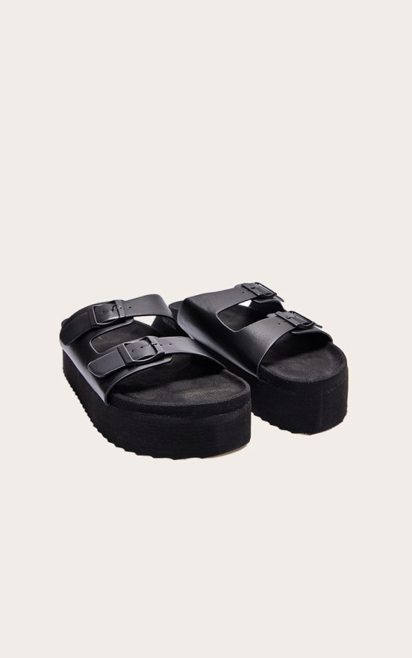 a9282c3637b59c2ff4c91c55177a1cd0dbb28be4_CNH8724_2_black_pu_round_toe_double_buckle_strap_chunky_flat_sandals