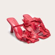 aad5fdfb10d96a4220889a857f0924a78cb9980d_CNL6788_2_red_pu_square_toe_multi_flower_detail_mid_stiletto_heeled_mules