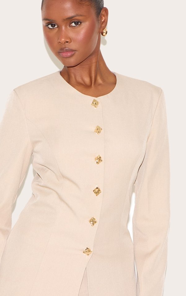 ab2df2f6fe9188e1ad0ea9426e167a931437d449_CNM0403_4_clay_gold_trim_cinched_waist_blazer