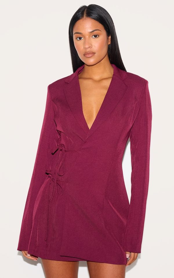 ab650a7e4e3d10a52b079527fe9315b6b3336549_CNL8508_1_tall_burgundy_tie_front_detail_cinched_blazer_dress