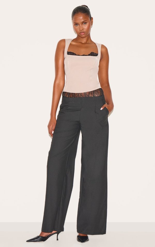 b0b40bef75c3b45df3bdd5fc0fe8fb1b791bcab4_CNL9506_1_black_lace_waist_detail_woven_wide_leg_trousers