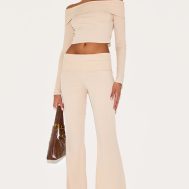b567496b503114ee7ba34f8326f1f3542be537bb_CNL2586_1_beige_rib_low_rise_foldover_flared_trousers
