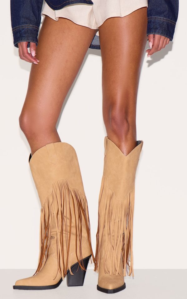 b5acf012f1858b0c0b163fa67726336daa5f58b6_CNL6652_5_tan_faux_suede_point_toe_fringed_heel_knee_high_western_boots