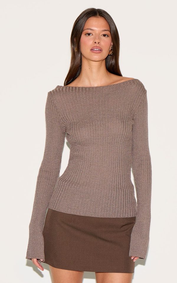 b6edfcdd5bdaf1456c3099988460dd316f710de7_CNM7655_1_mocha_rib_knit_long_sleeve_top