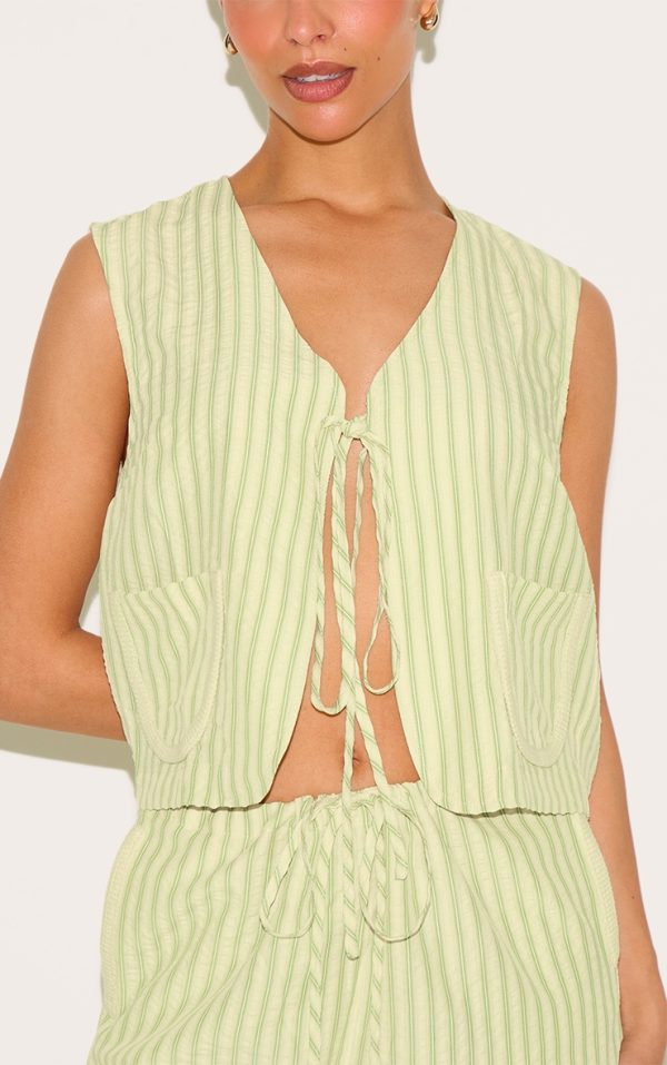 b7c1ac00d64a1eebfb32d24dc0a7fa0291ef5a89_CNM9055_4_petite_olive_striped_woven_tie_front_longline_waistcoat