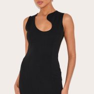b848715b056e837bb9c00ca8ece890fbd3af9aa8_CNM2992_1_black_stretch_woven_mini_dress