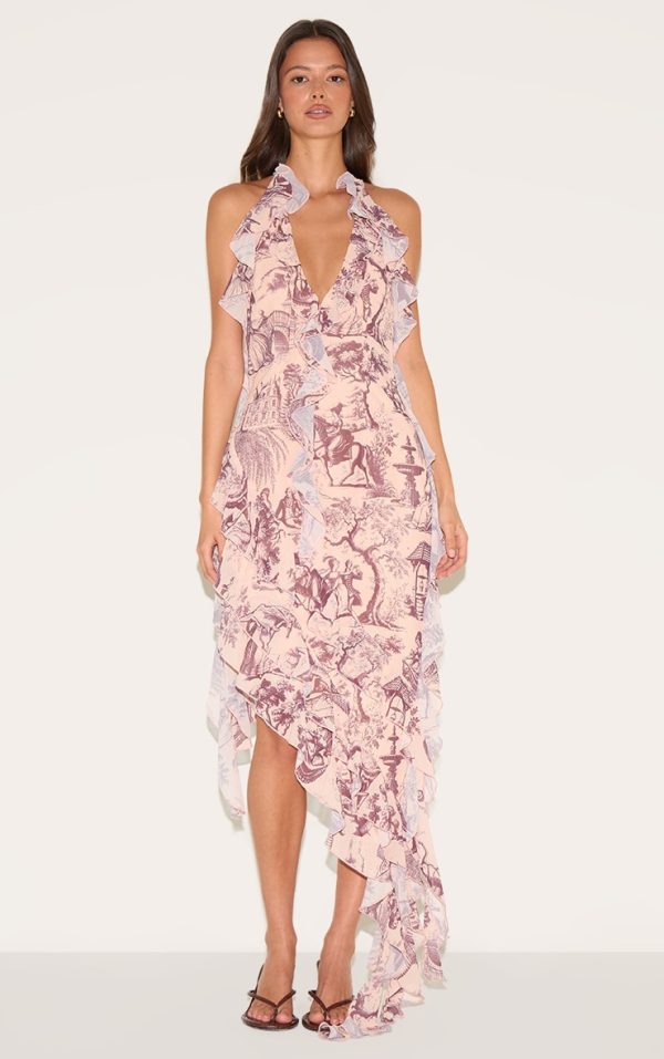 b8b96ba11348a89f0ea031eda6675e6336c0a0d2_CNM0116_1_stone_chiffon_print_frill_detail_plunge_midaxi_dress